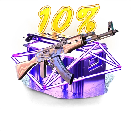 Vérification du jeu équitable du coffre 10% AK-47